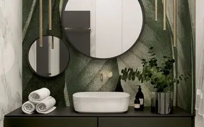 QUEL PAPIER PEINT CHOISIR POUR UNE SALLE DE BAIN ?