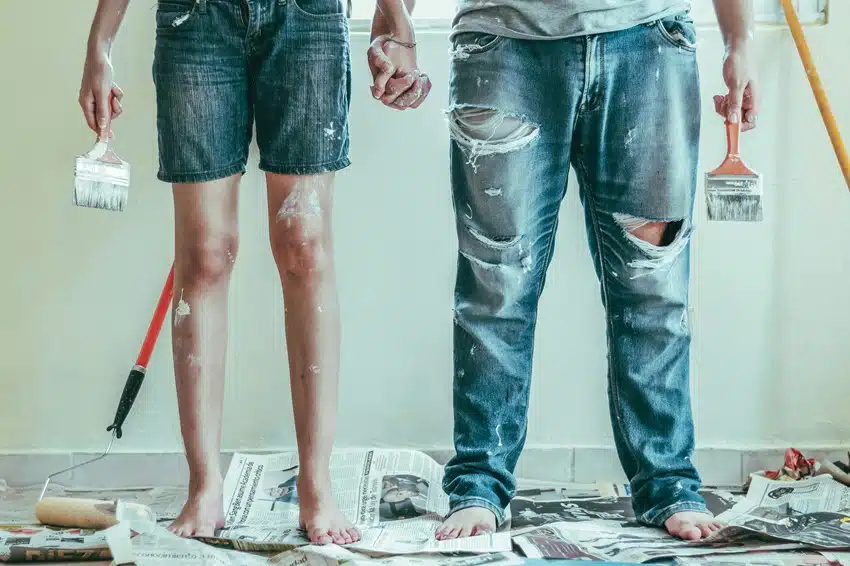 peinture meuble de cuisine